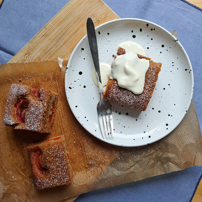 How to make Earl Grey Apricot Cake