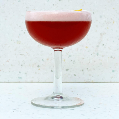 How to make a Hibiscus Sour Cocktail