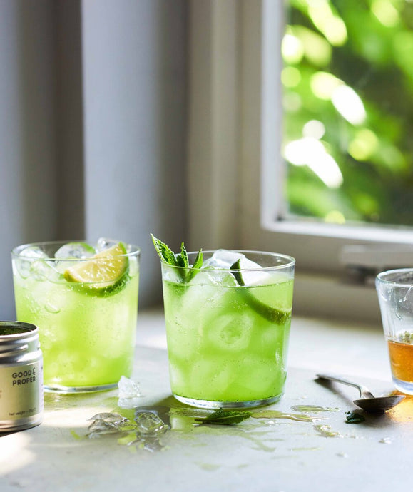 How to Make a Matcha Lime Cooler