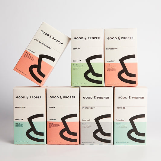 Say hello to our new, plastic-free, loose leaf packaging