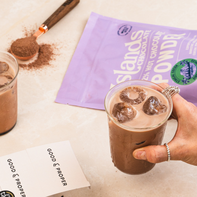 How to make an Iced Earl Grey Chocolate Milk