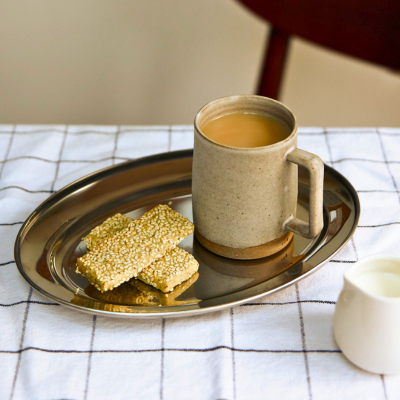 Sesame Earl Grey Shortbread Fingers by Dear Safia