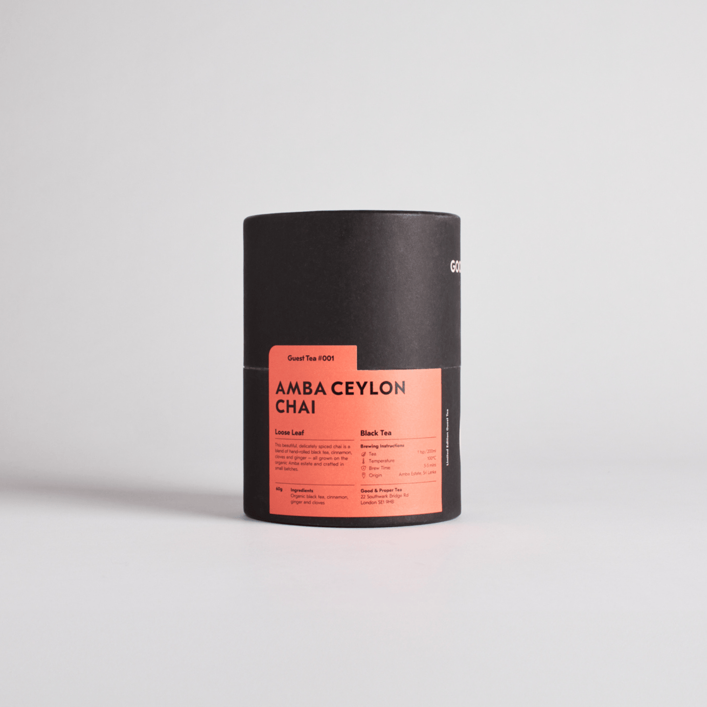 GUEST TEA Amba Ceylon Chai - Loose Leaf