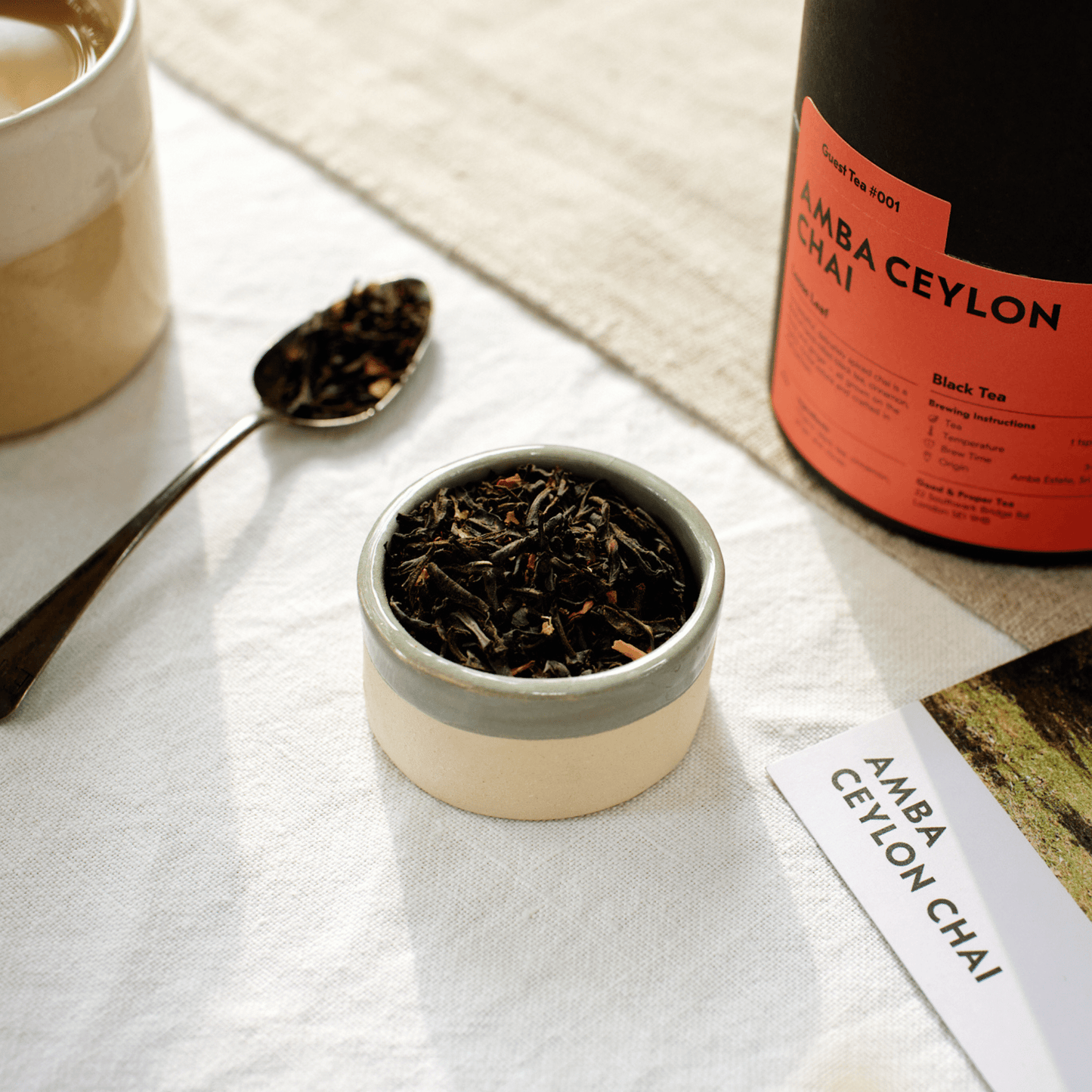 GUEST TEA Amba Ceylon Chai - Loose Leaf