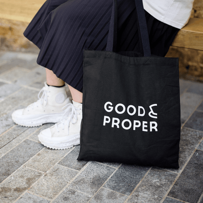 Good & Proper Canvas Tote Bag